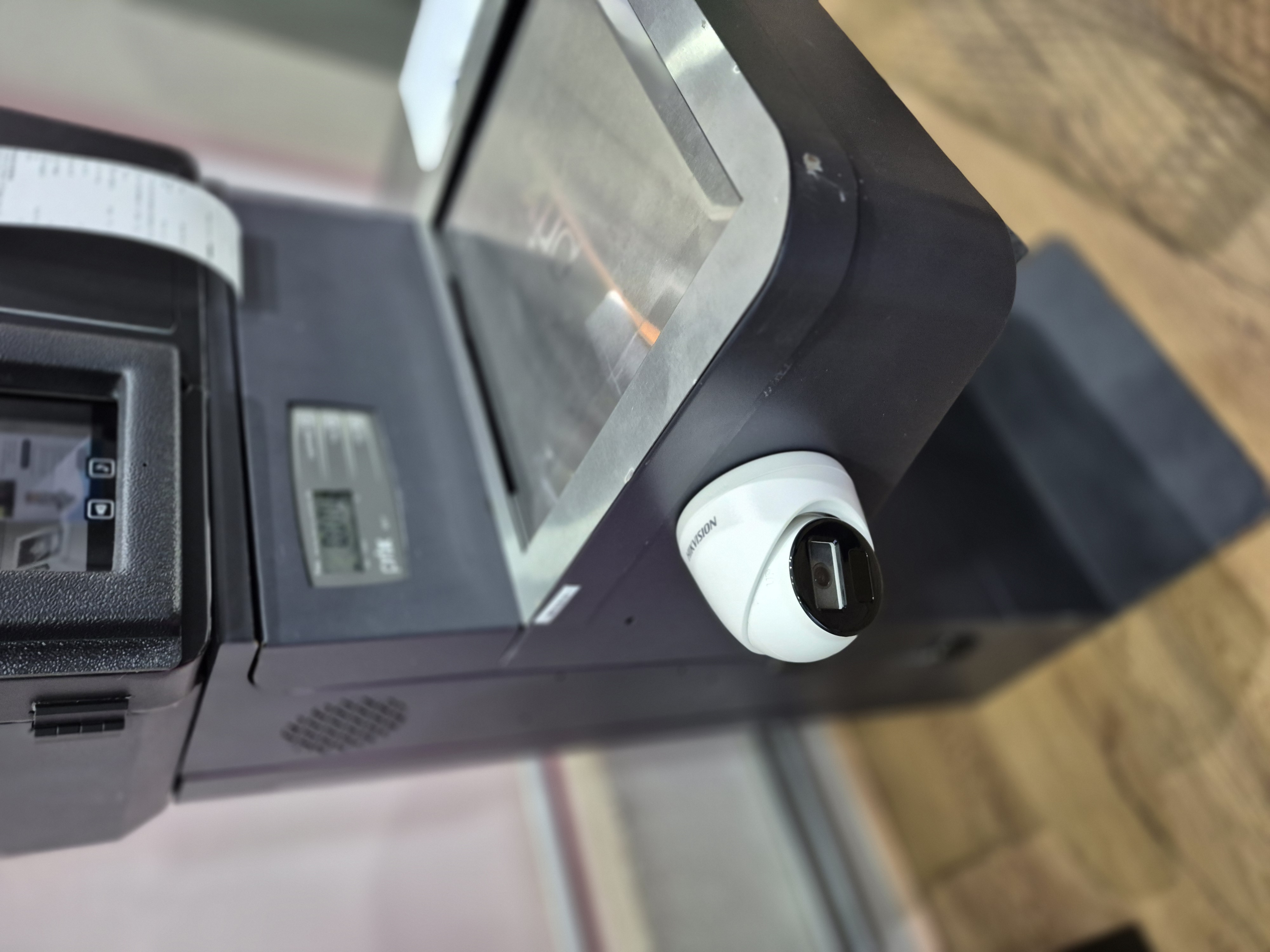 Camera volume não registrados